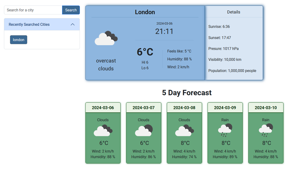 Weather Dashboard thumbnail